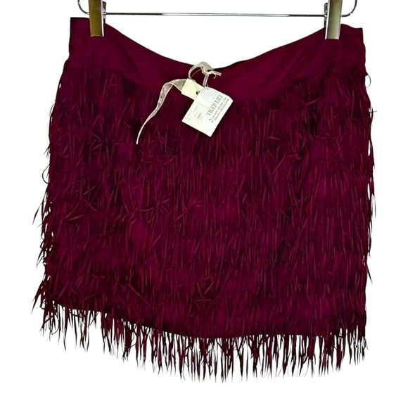 Ya Los Angeles Size Large Skirt Fringe Mini Western Country Concert - Picture 1 of 5